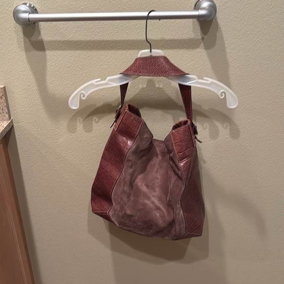 Kate Spade suede and leather Elegant Brown Shoulder Bag - Picture 6 of 9